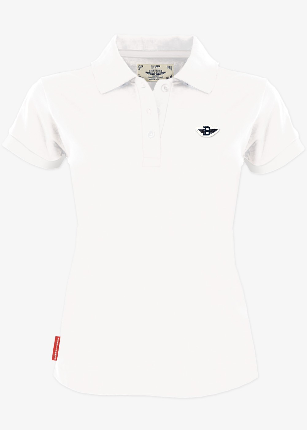 Polo femme "Barnstormer classic" - Blanc | Barnstormer