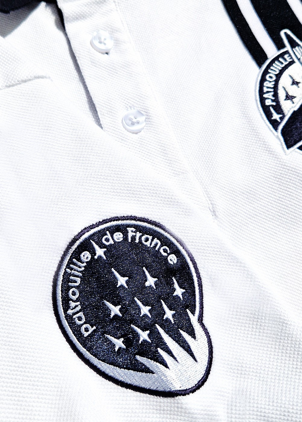 Polo "Patrouille de France 2025" - Blanc | Barnstormer