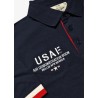 "Thunderbirds" polo - navy - Official USAF | Barnstormer
