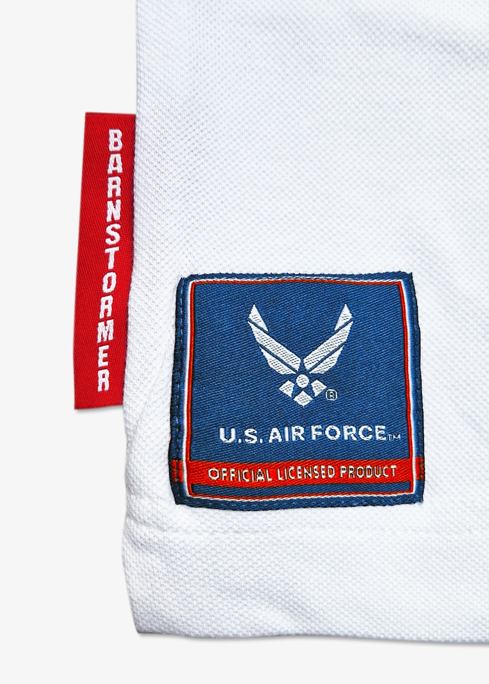 Polo "Thunderbirds" blanc - Officiel USAF | Barnstormer