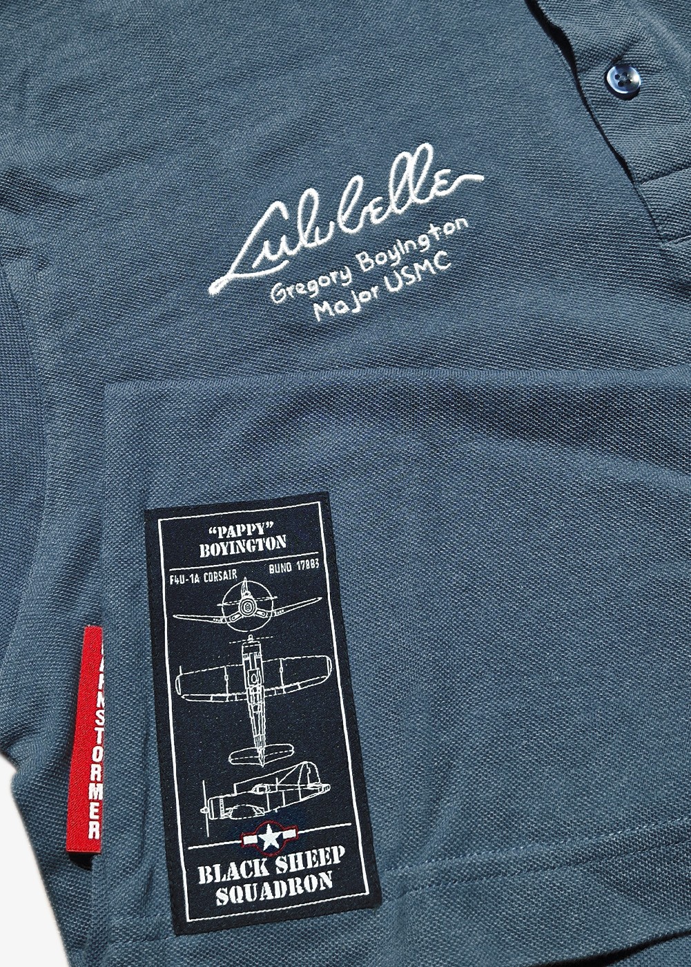 "Pappy Boyington" polo | Barnstormer