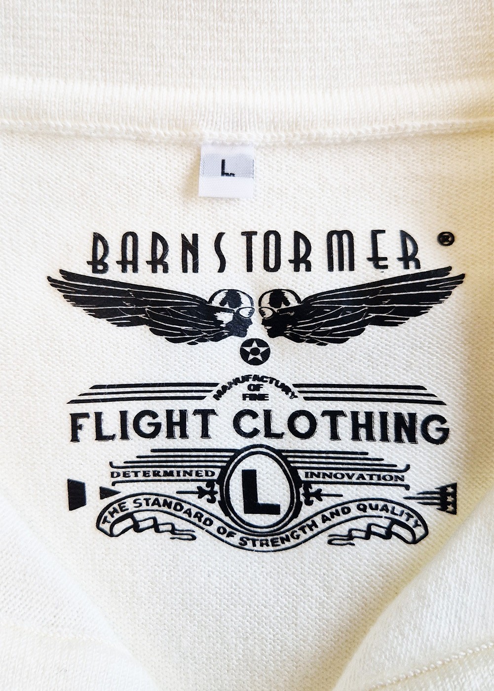 "La Fayette" long sleeves polo | Barnstormer