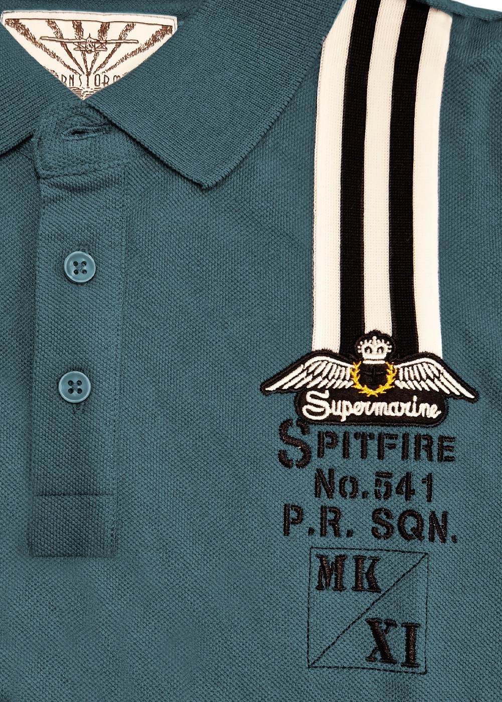 "SPIT Photo Reco SQDN" polo | Barnstormer
