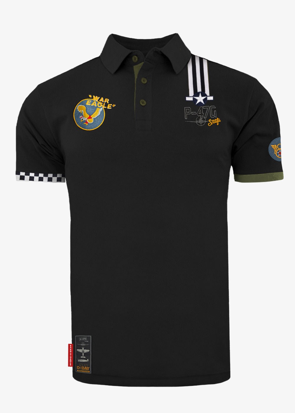 "Snafu" polo | Barnstormer