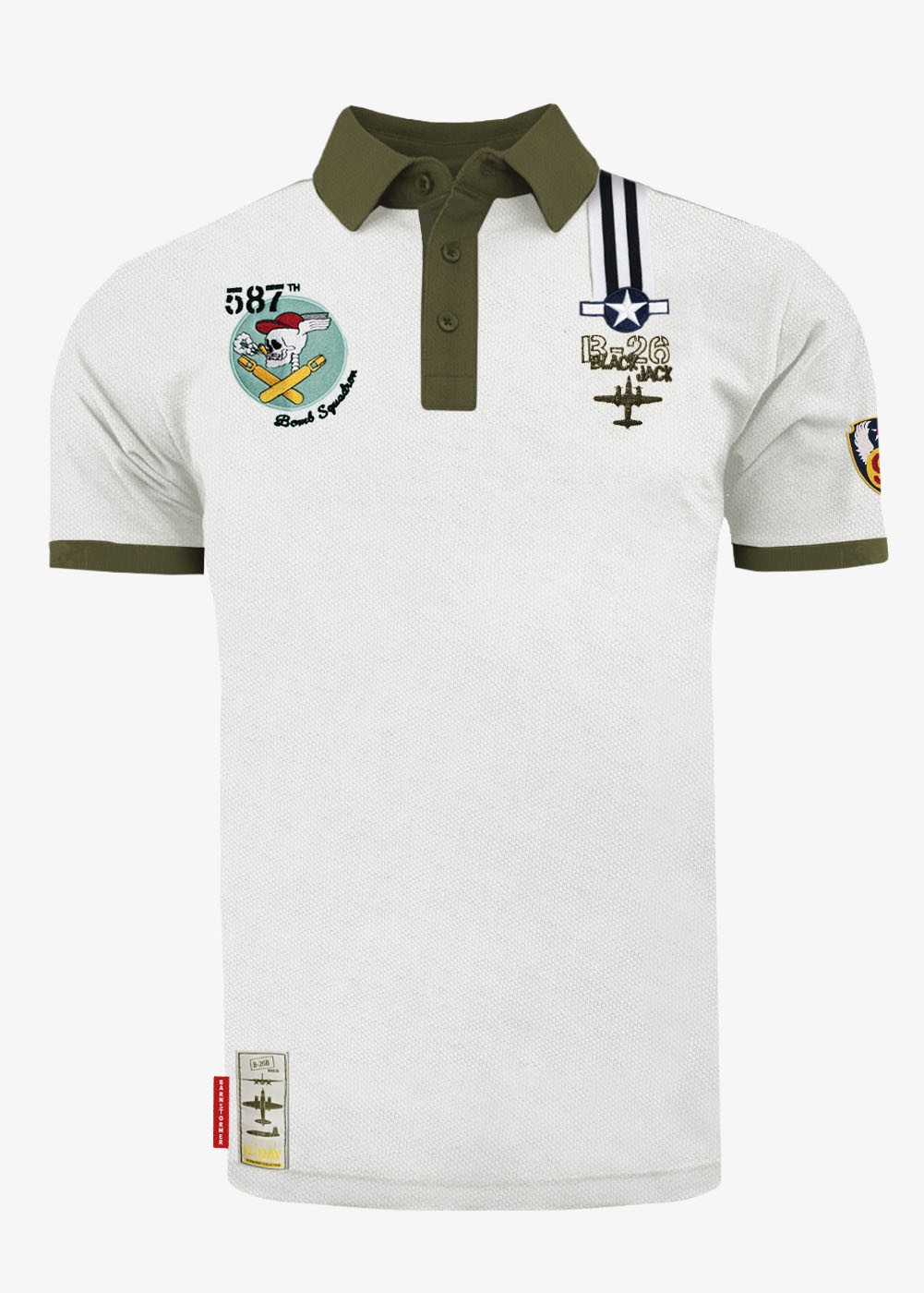 "Black Jack" polo | Barnstormer