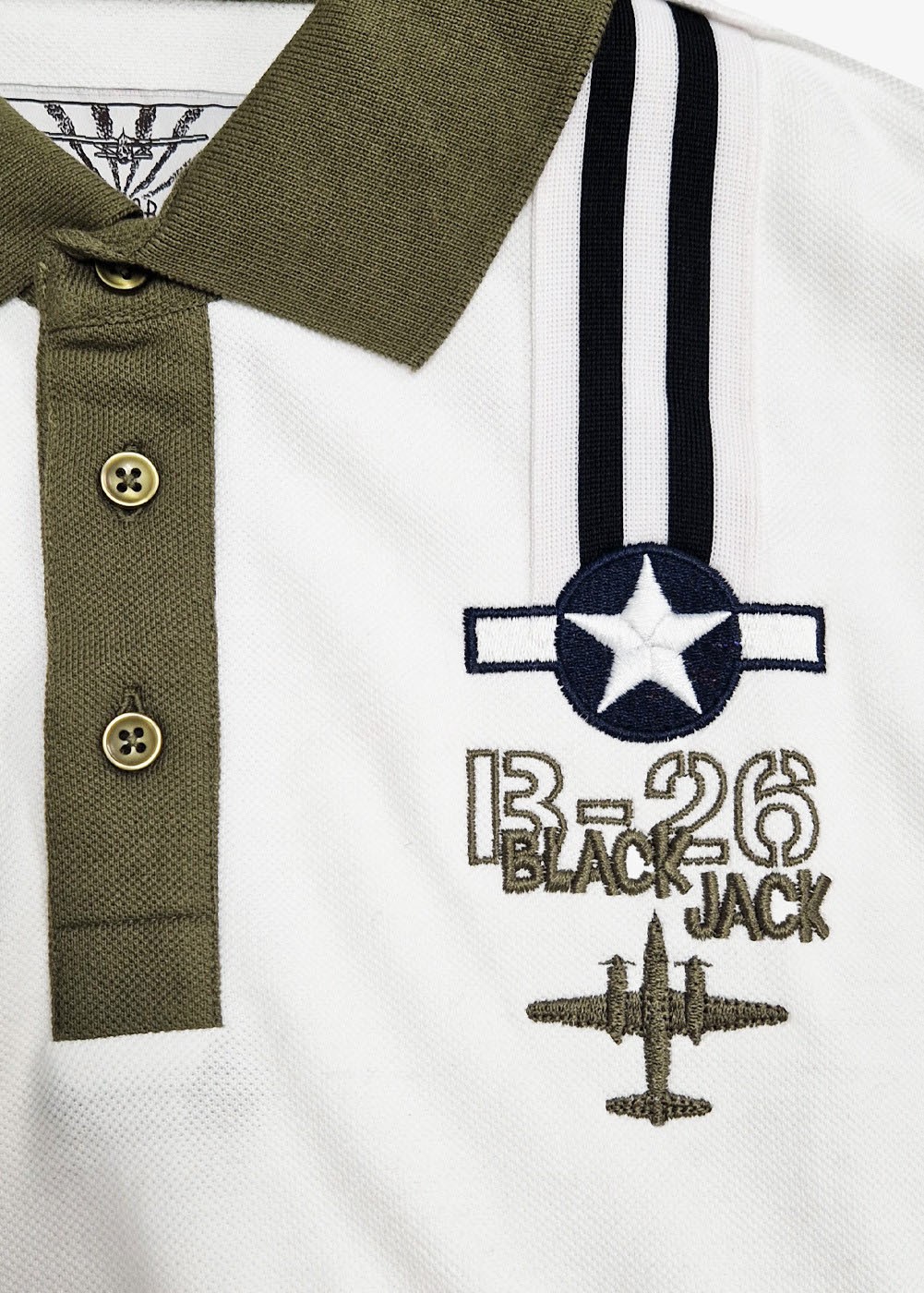 "Black Jack" polo | Barnstormer