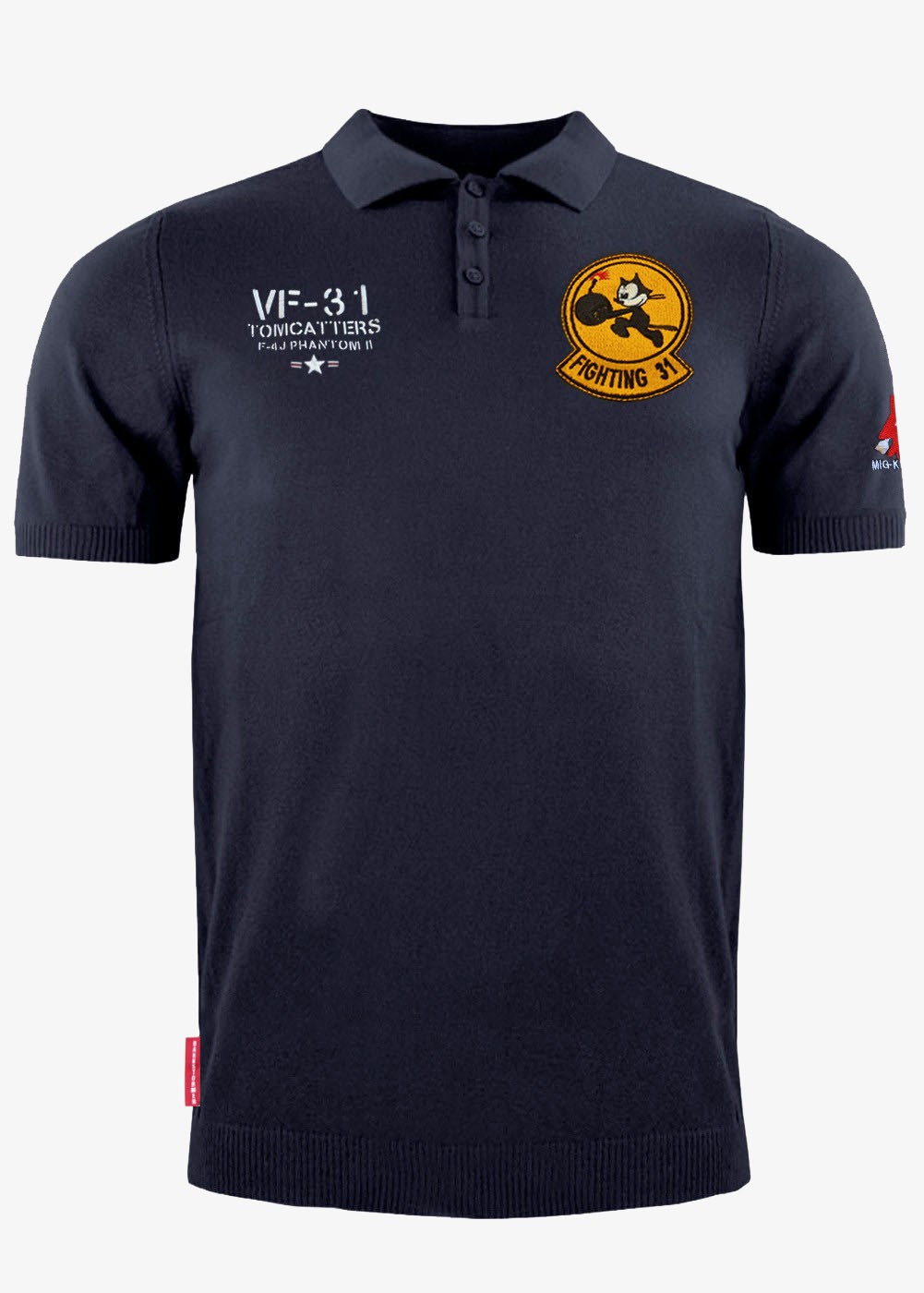 Polo mixte "VF-31 Felix" - Barnstormer