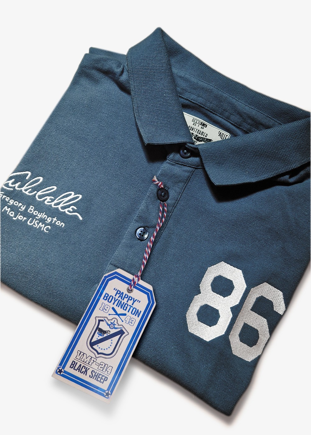 "Pappy Boyington" women's polo | Barnstormer