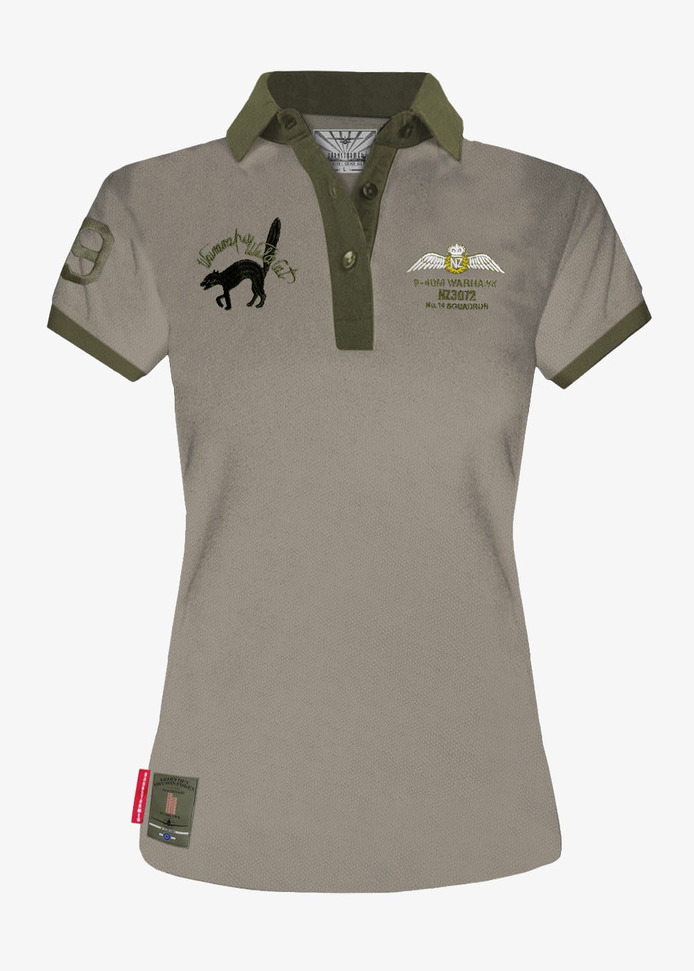 "P40 Wairarapa Wildcat" women's polo | Barnstormer