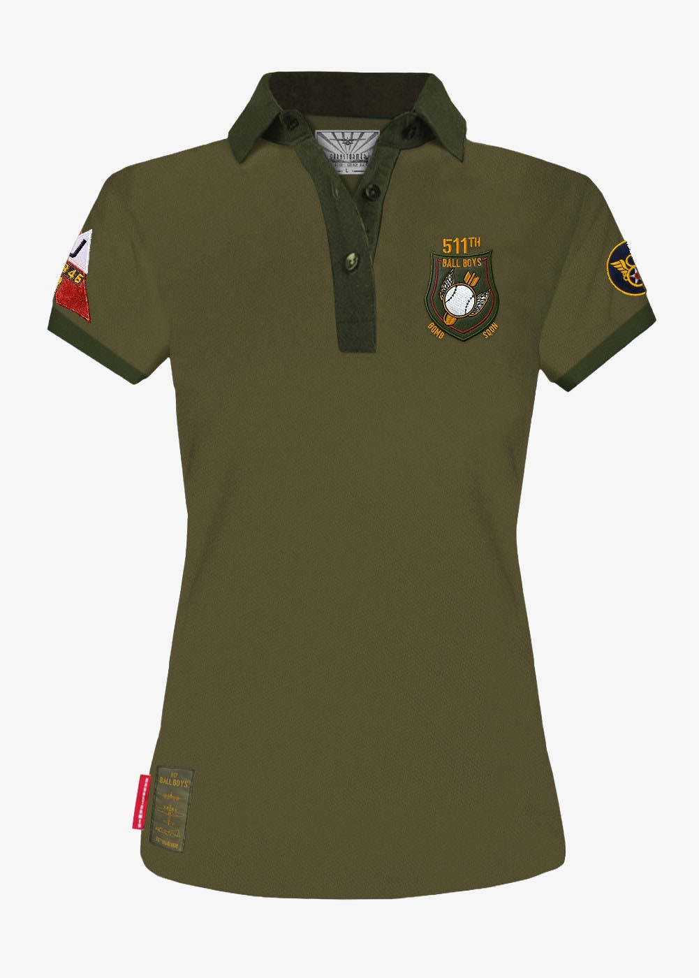 "B17 - Ball Boys" women's polo | Barnstormer