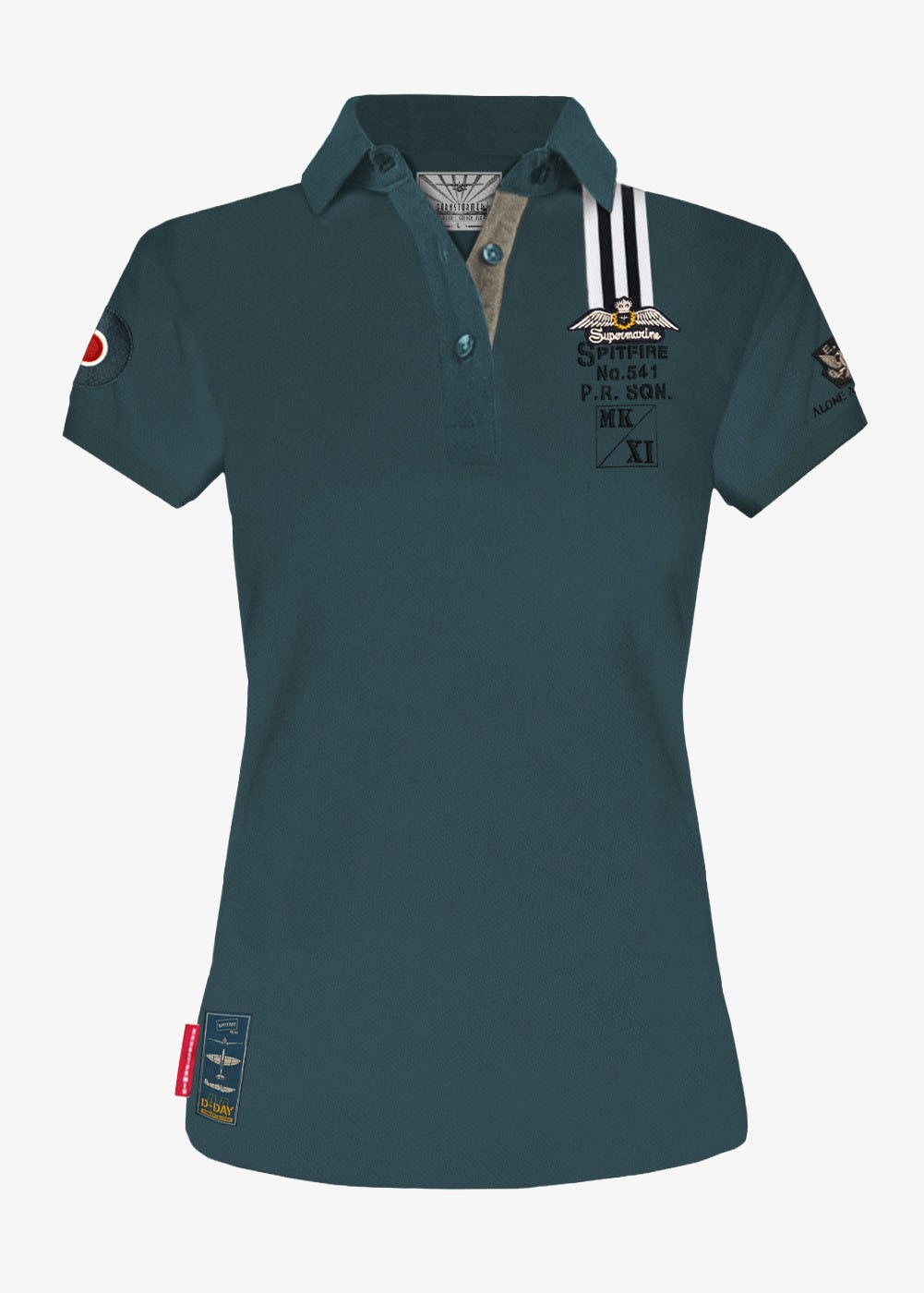 "SPIT Photo Reco SQDN" women's polo | Barnstormer