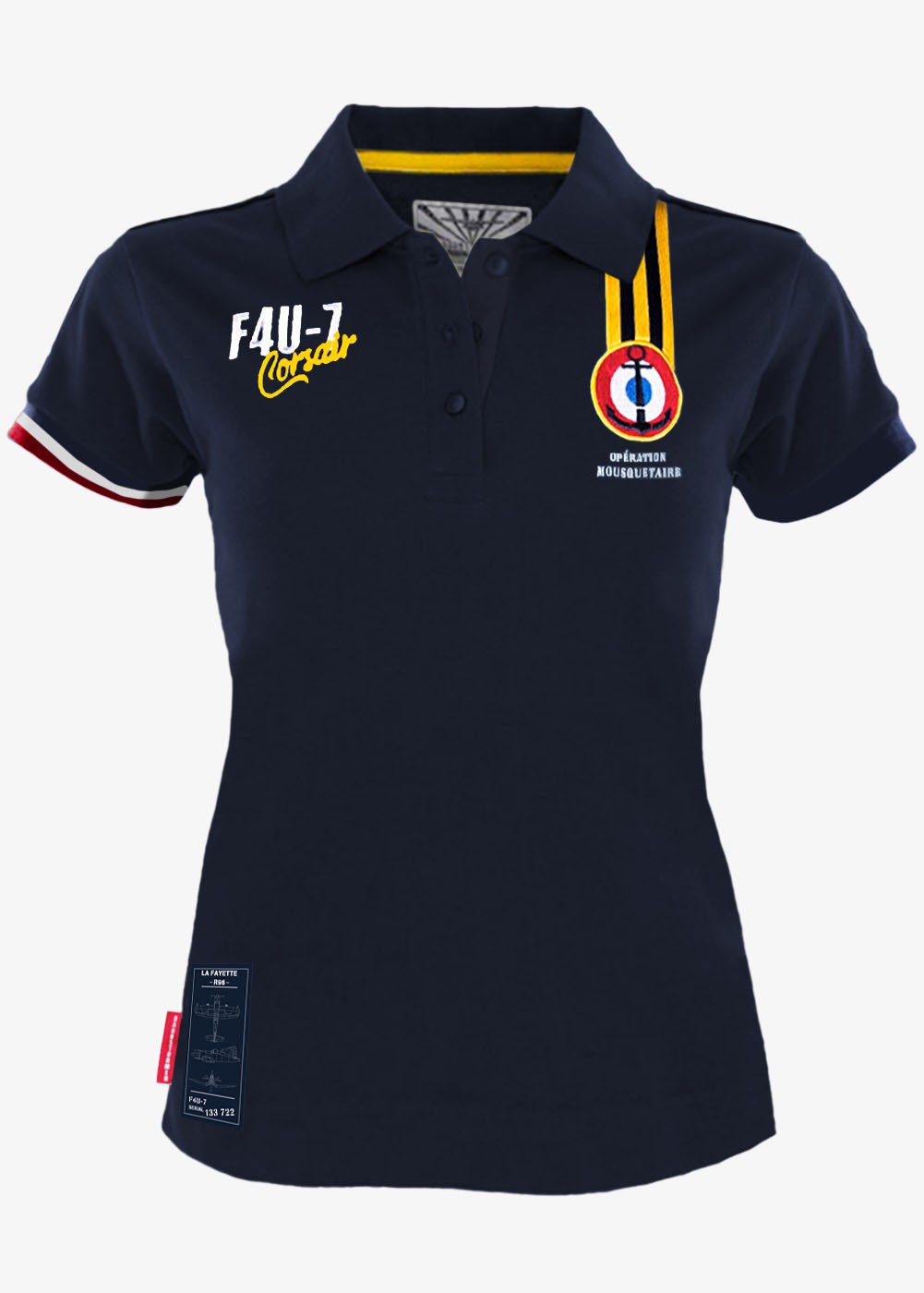 "Opération Mousquetaire - Corsair" women's polo | Barnstormer