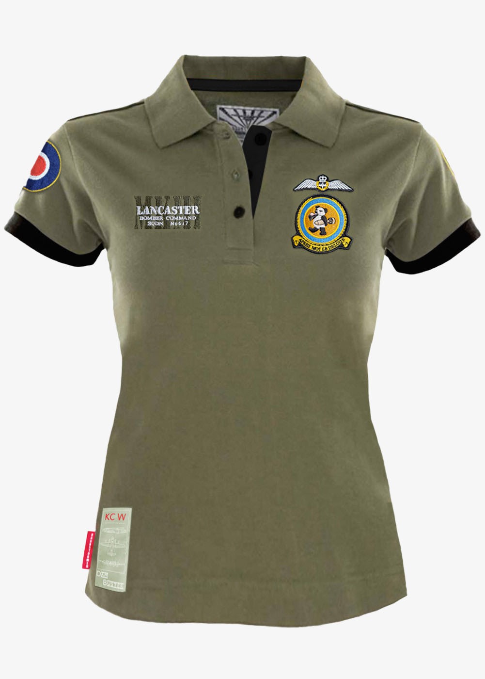 "Dam Buster" women's polo | Barnstormer
