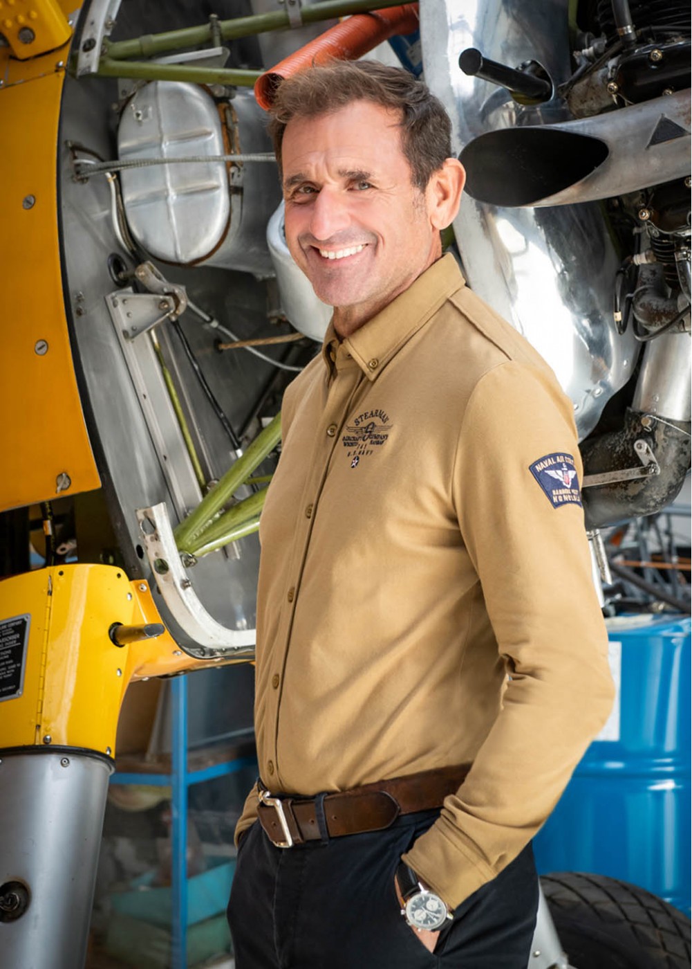 Chemise "Stearman - Barbers Point HONOLULU" | Barnstormer