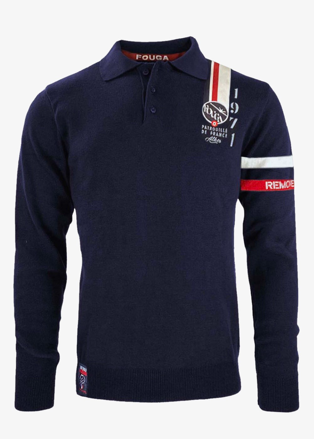 Polo manches longues mixte "Fouga Magister CM.170" | Barnstormer