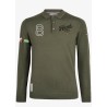 Polo manches longues "Hawk 75 - II/5 Lafayette" | Barnstormer