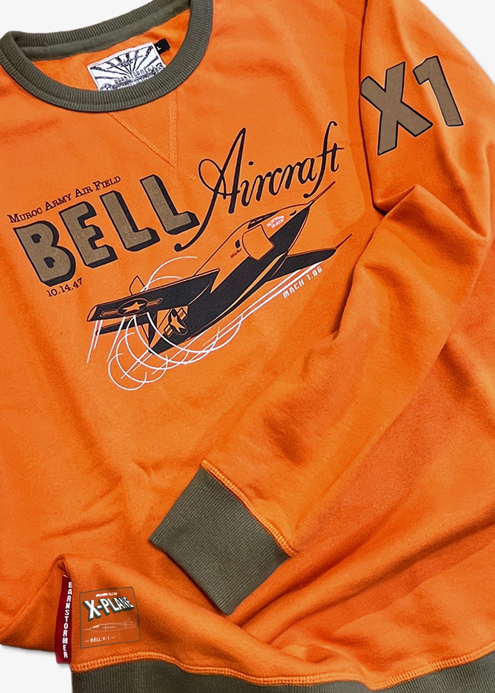 "BELL X1" sweat | Barnstormer
