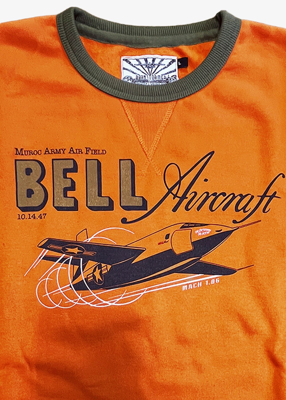 "BELL X1" sweat | Barnstormer