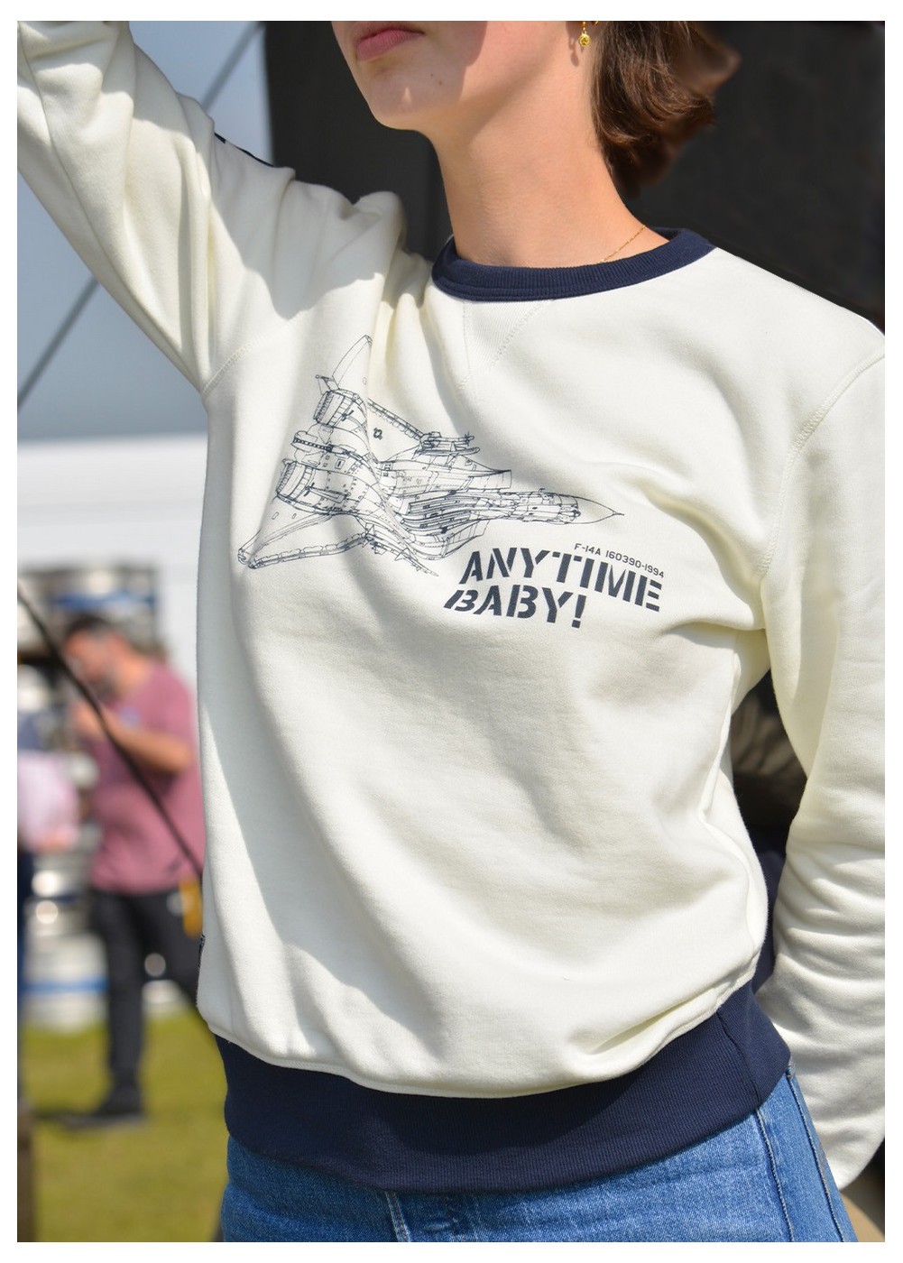 Sweat "Anytime Baby" - Romain Hugault | Barnstormer