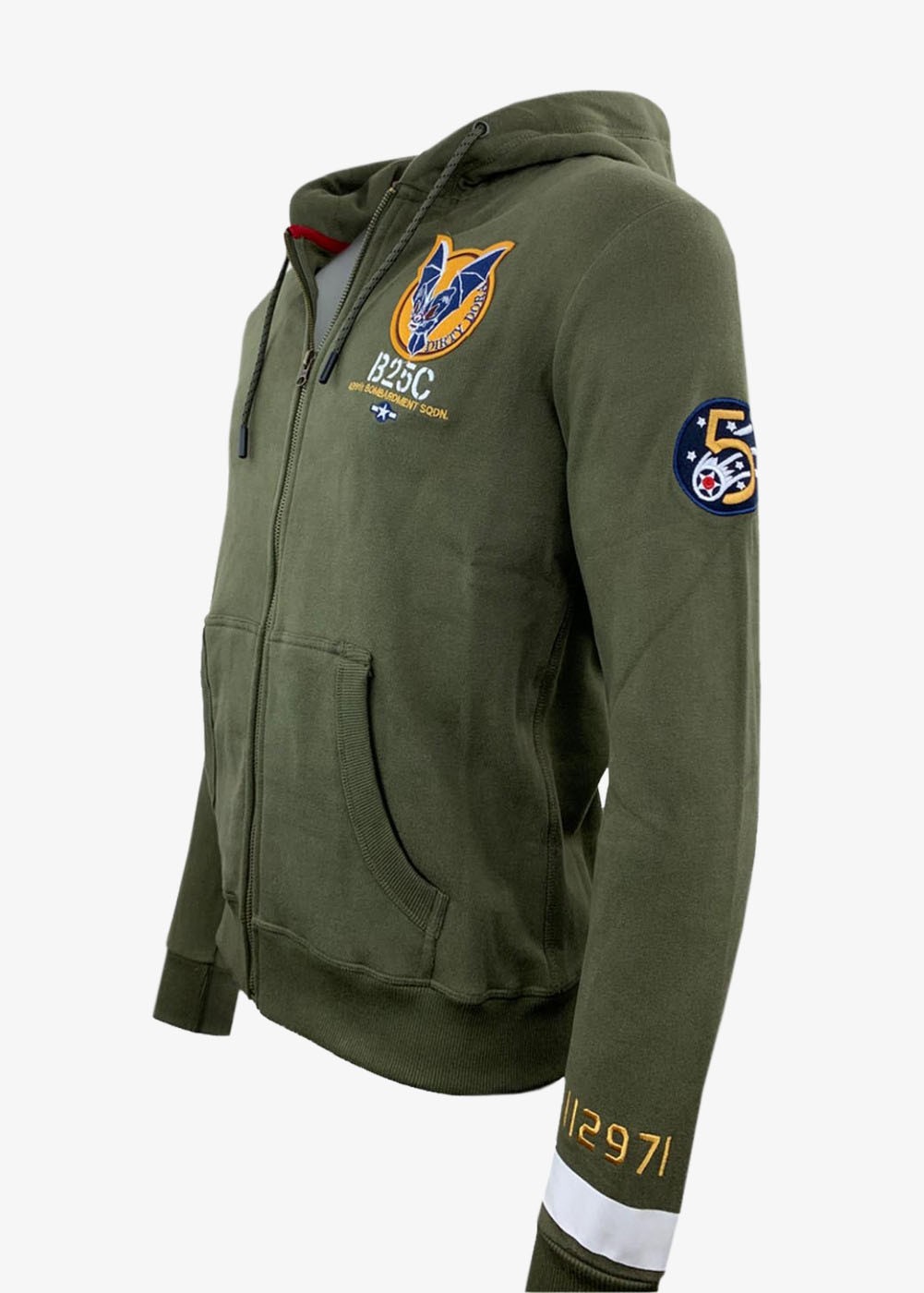 "B-25C-1 Dirty Dora" hoodie | Barnstormer