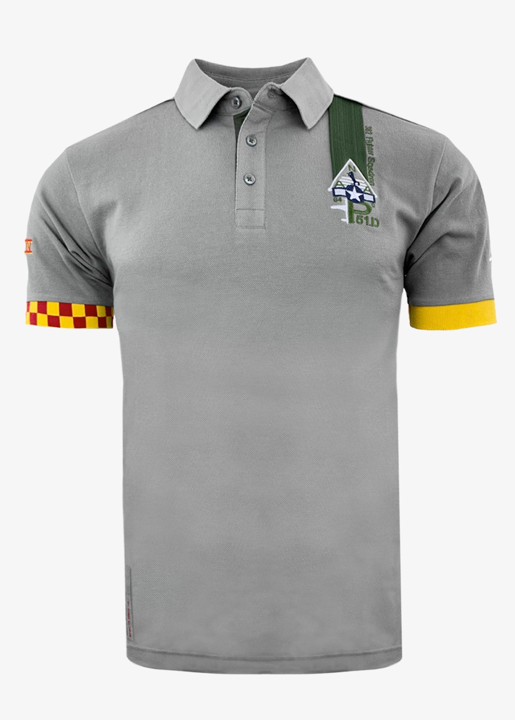 "Mustang P51 - Nooky Booky IV" long sleeves polo | Barnstormer