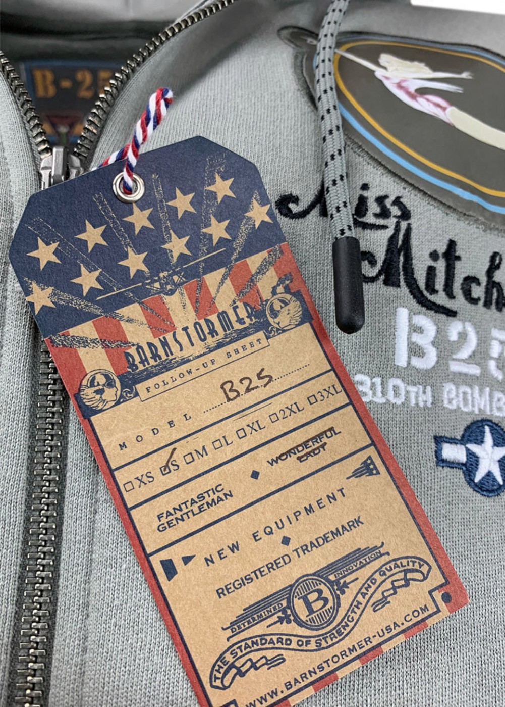 Hoodie femme "B-25 Miss Mitchell" | Barnstormer