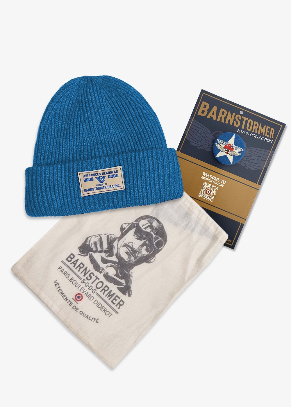 Bonnet "Barnstormer" - Bleu | Barnstormer