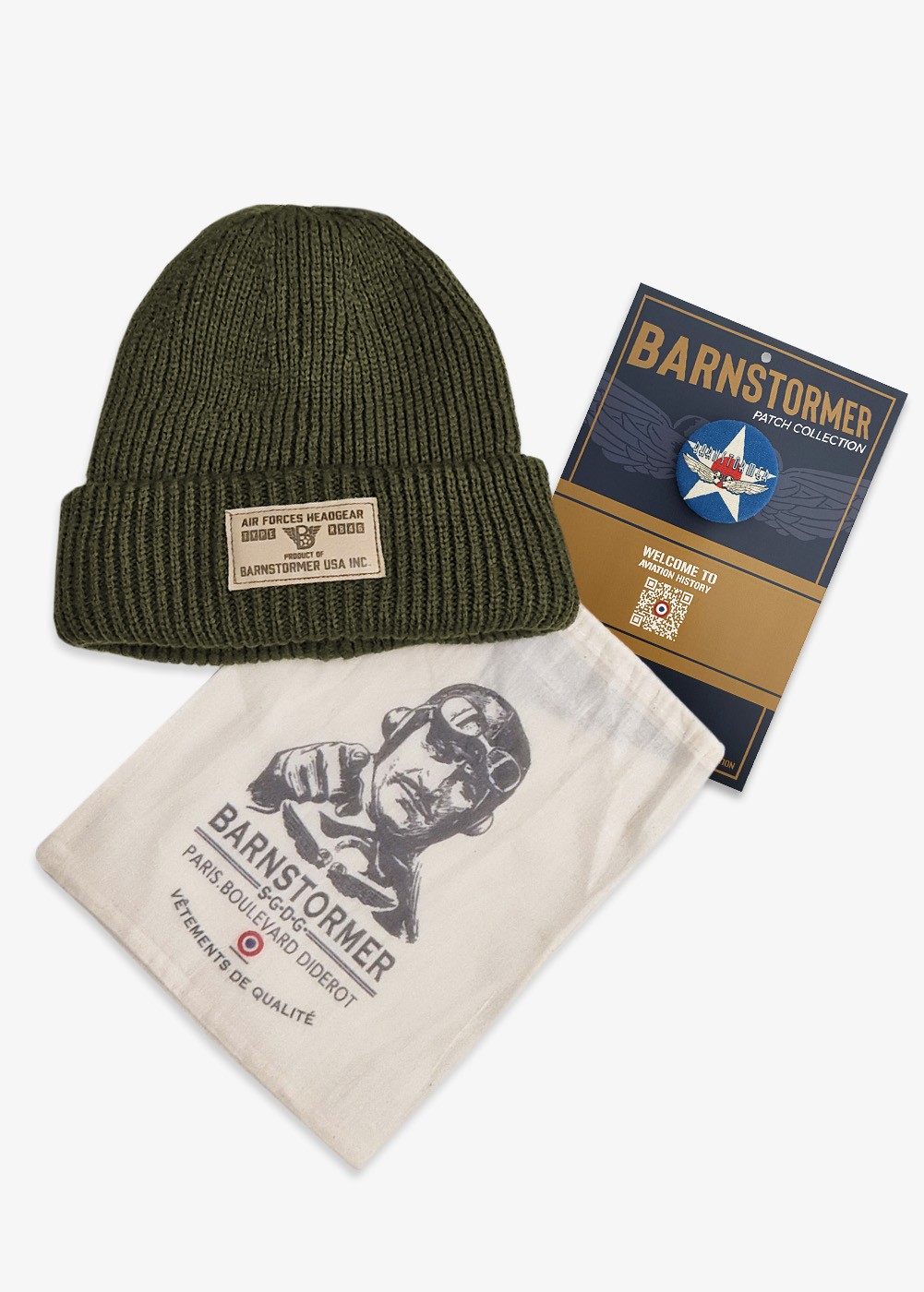 "Barnstormer" beanie - Khaki | Barnstormer