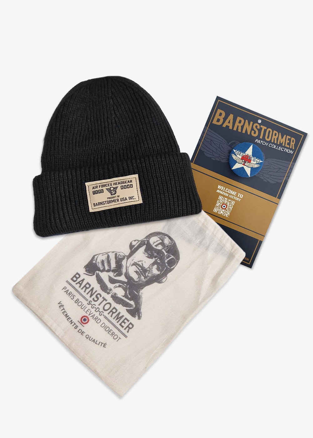Bonnet "Barnstormer" - Noir | Barnstormer