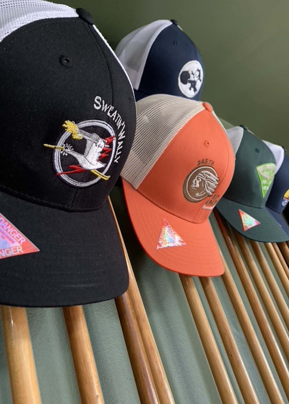 "P-61 Sweatin'Wally" trucker cap | Barnstormer