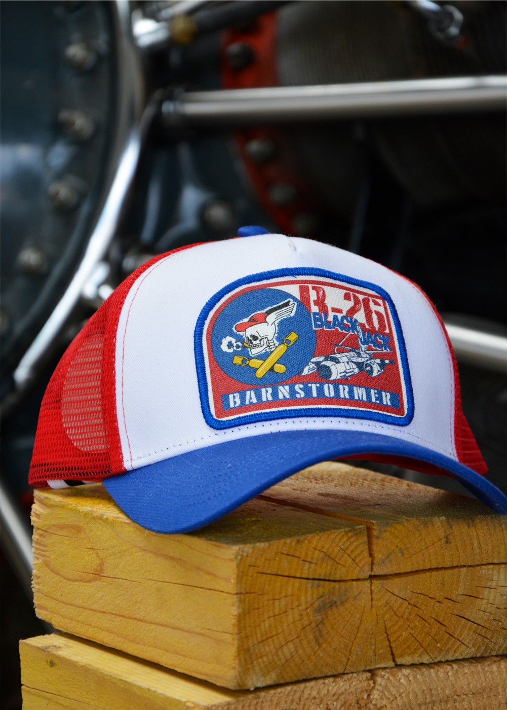 Casquette trucker "Black Jack" | Barnstormer