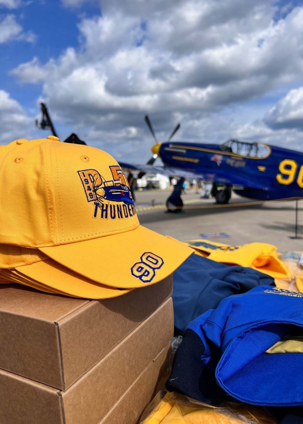 "P-51C Thunderbird" cap | Barnstormer