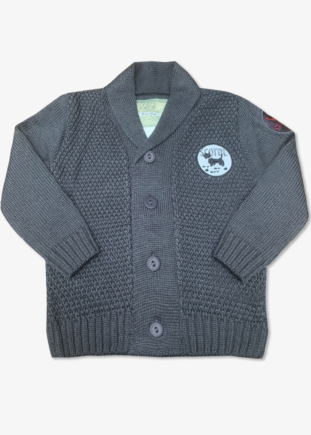 Cardigan enfant "Scottie - SQN.603" | Barnstormer
