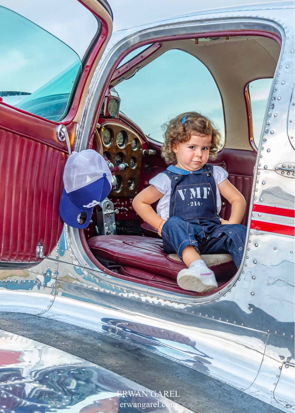 "VMF - 214" kid's jumpsuit | Barnstormer