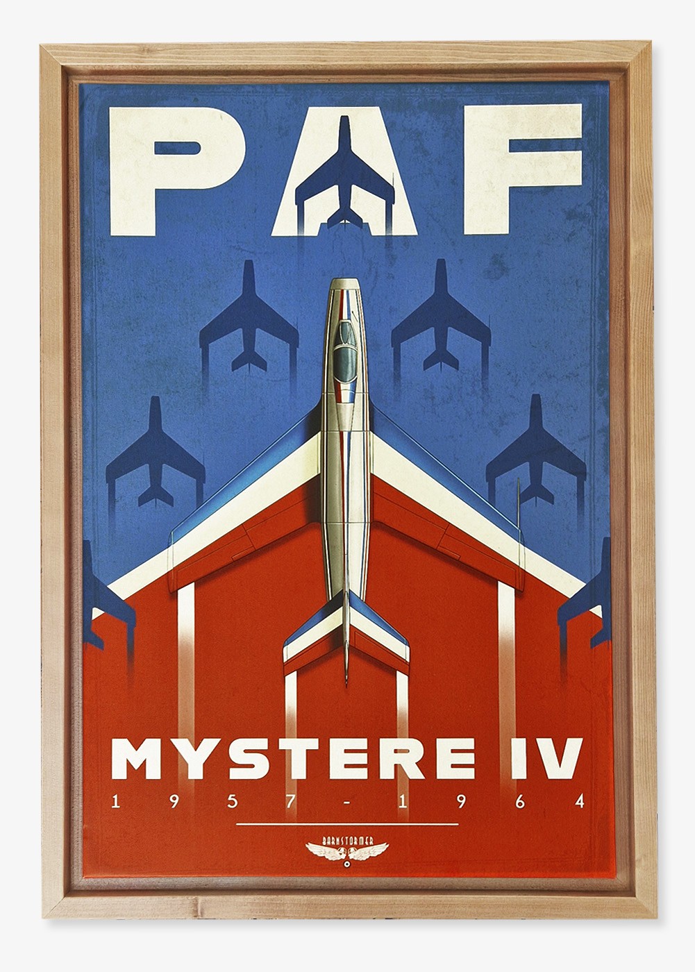 Cadre "Mystère IV - PAF"| Barnstormer