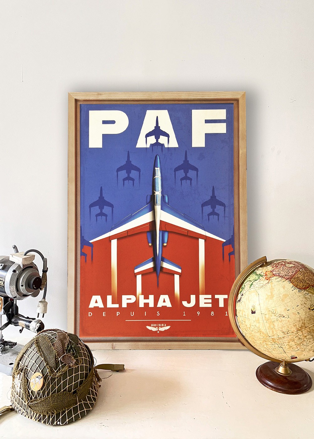 "Alpha Jet - PAF" frame | Barnstormer