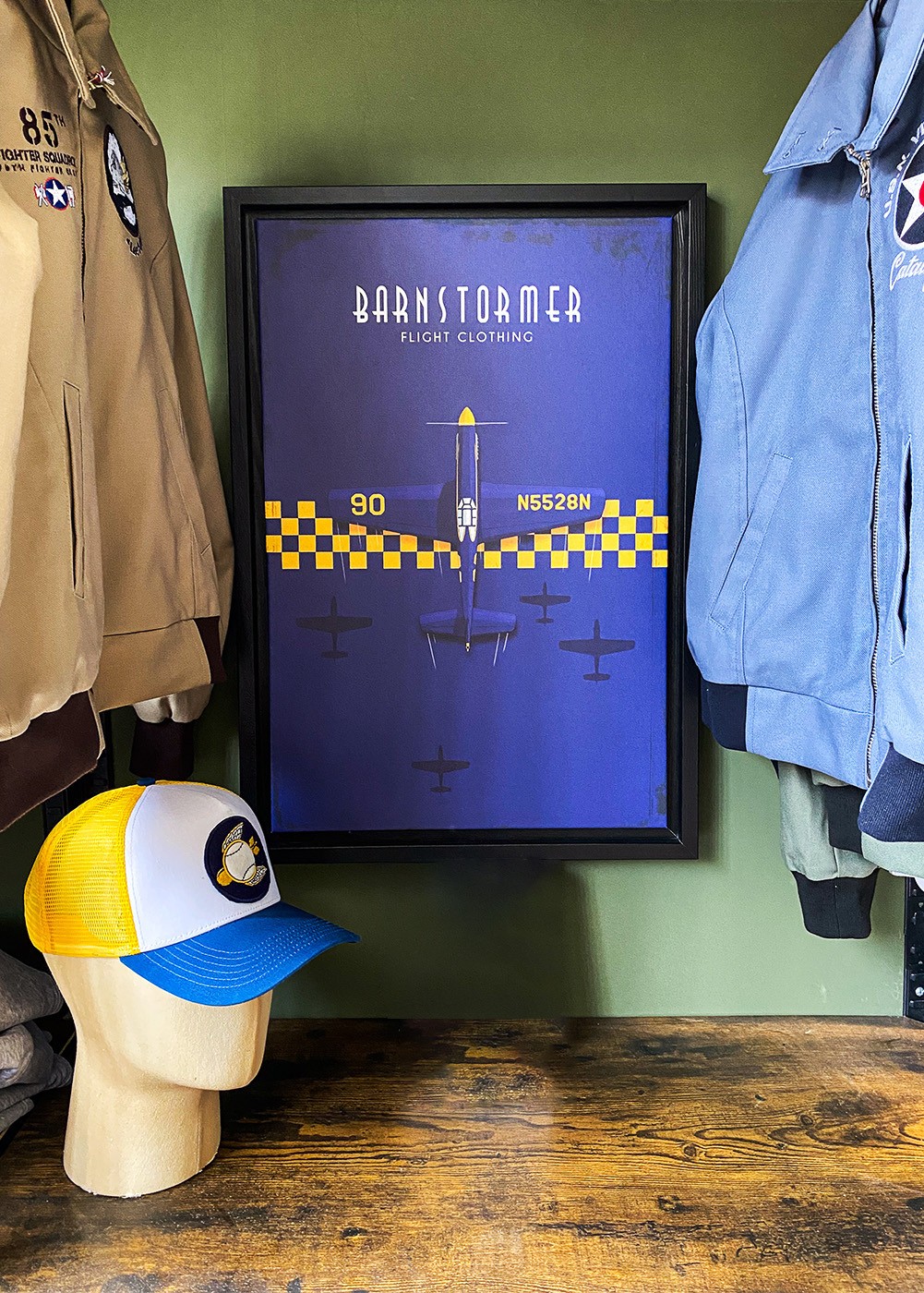 Cadre "P-51 Thunderbird"| Barnstormer