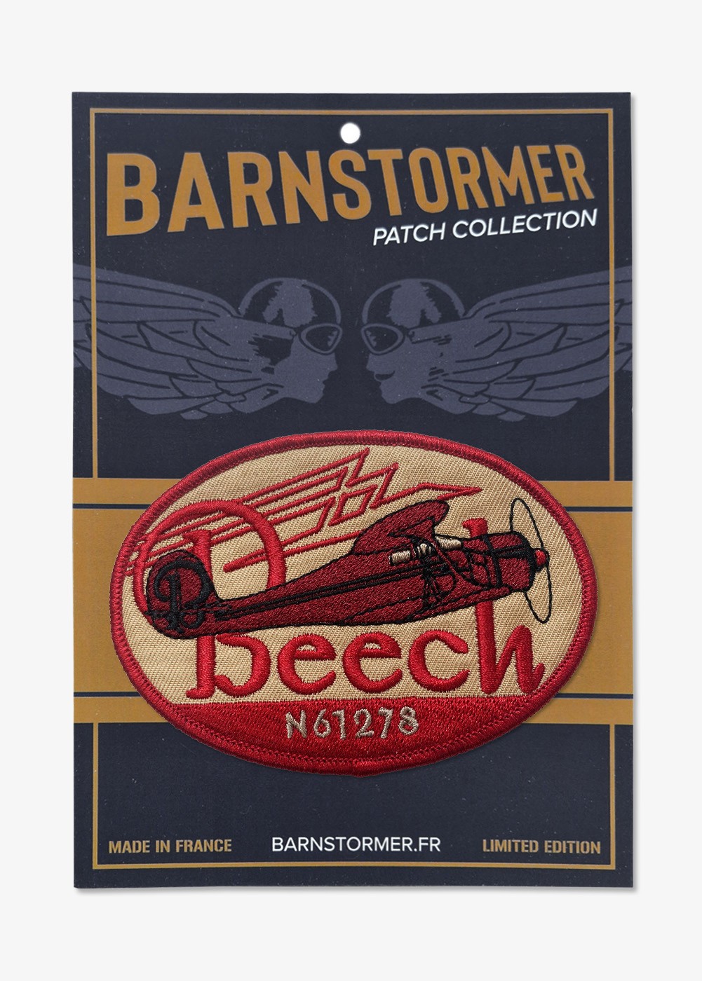Patch brodé "Beech Craft" | Barnstormer