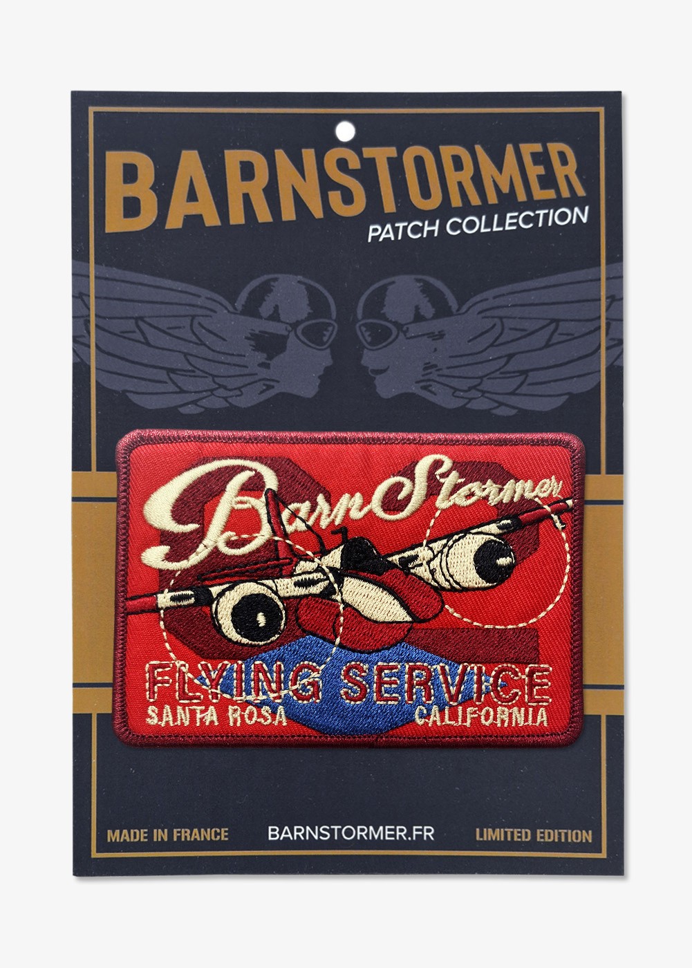 Patch brodé "Flying Service" | Barnstormer