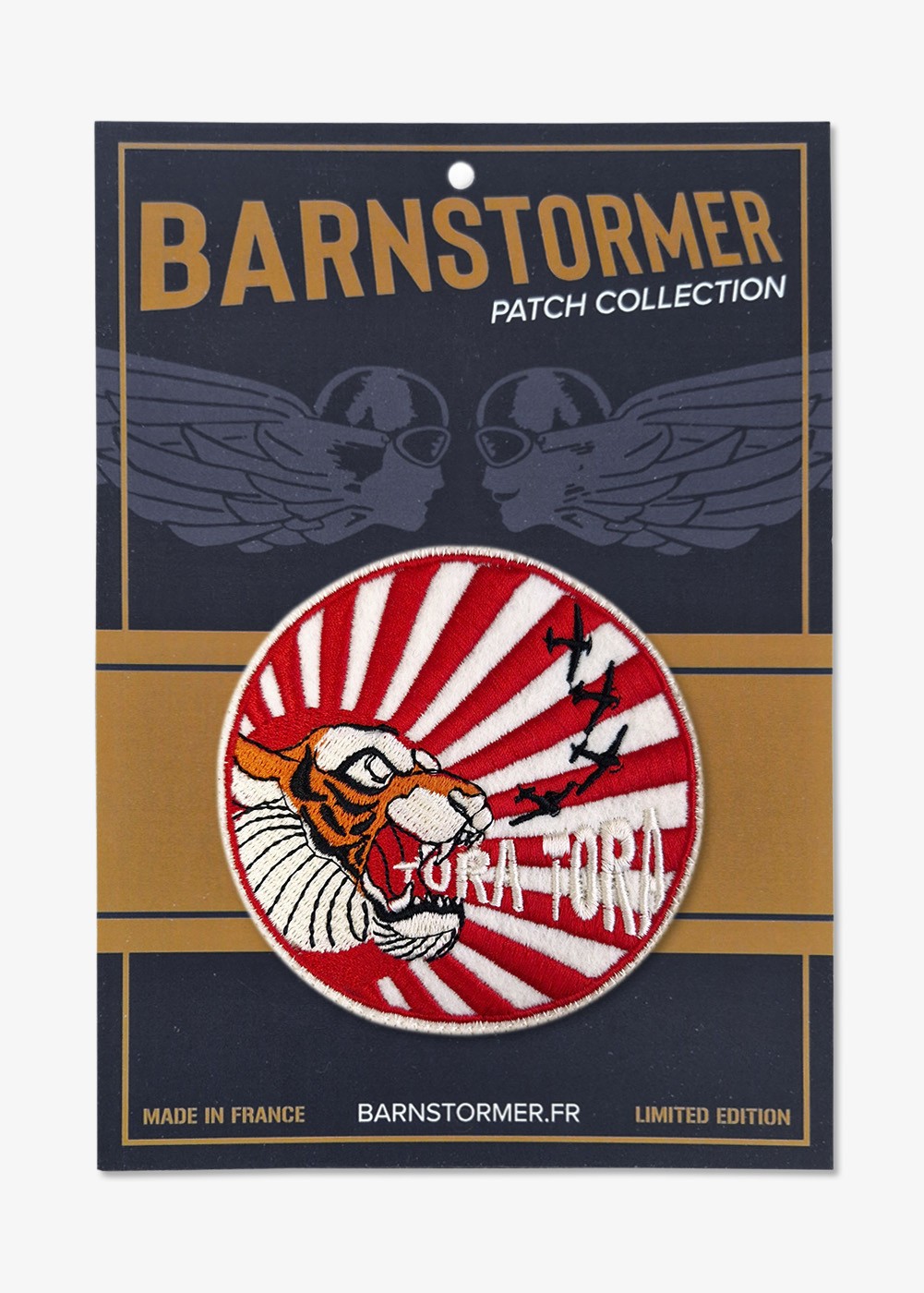 "Tora Tora" embroidery patch | Barnstormer