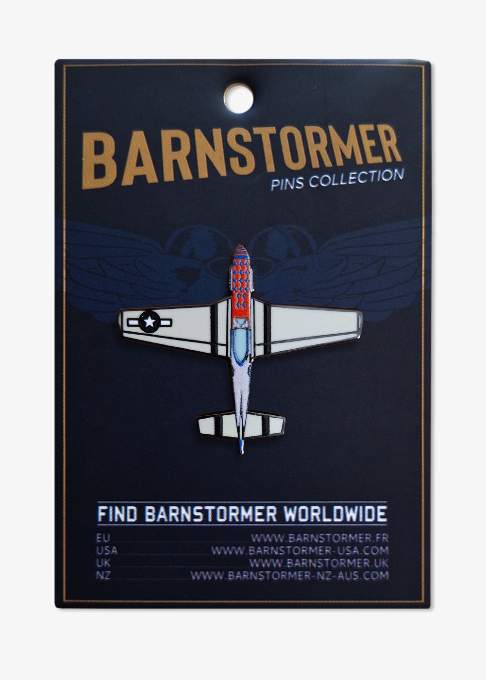"Jersey Jerk" pins | Barnstormer