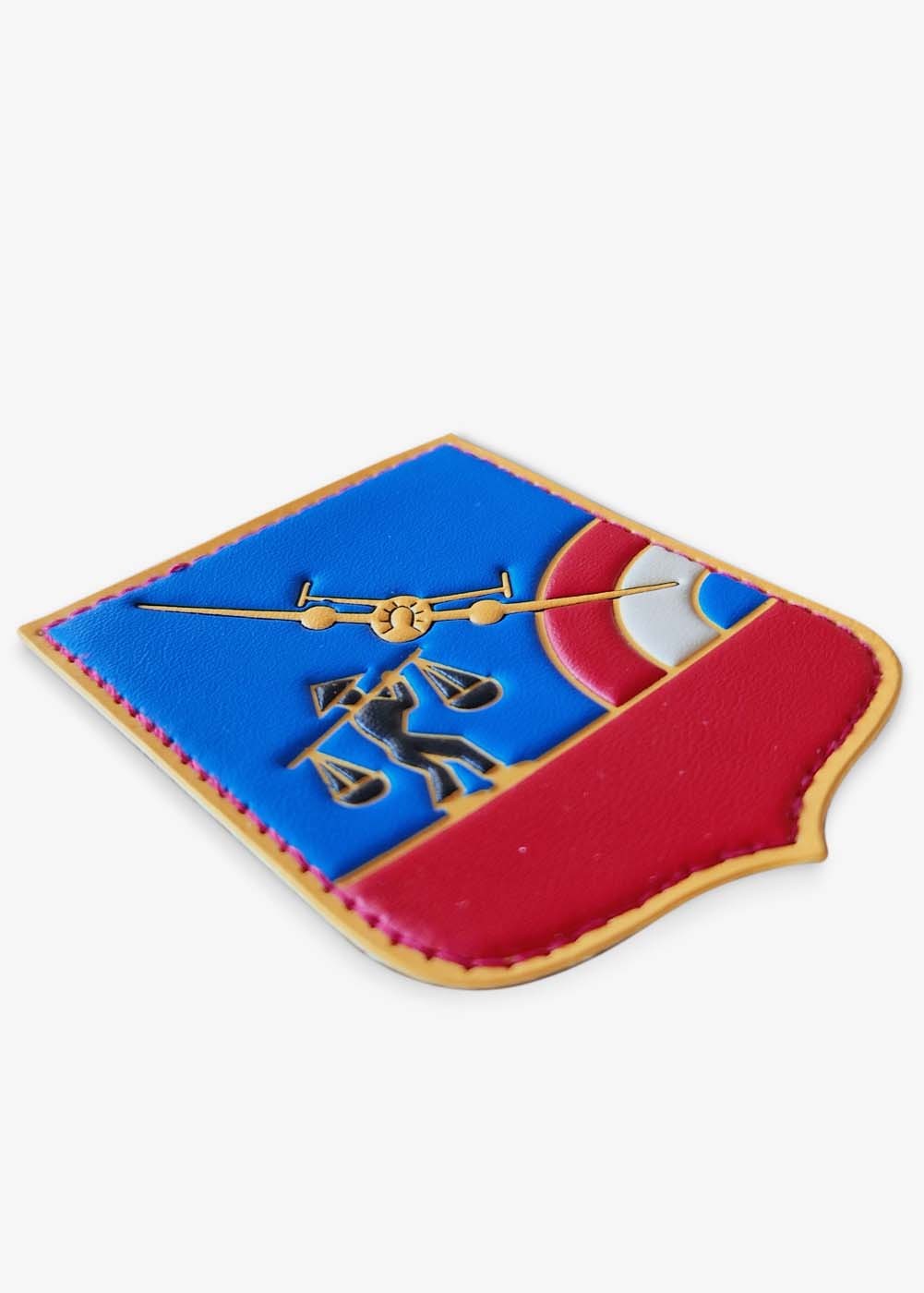 "ELA52" leather patch | Barnstormer