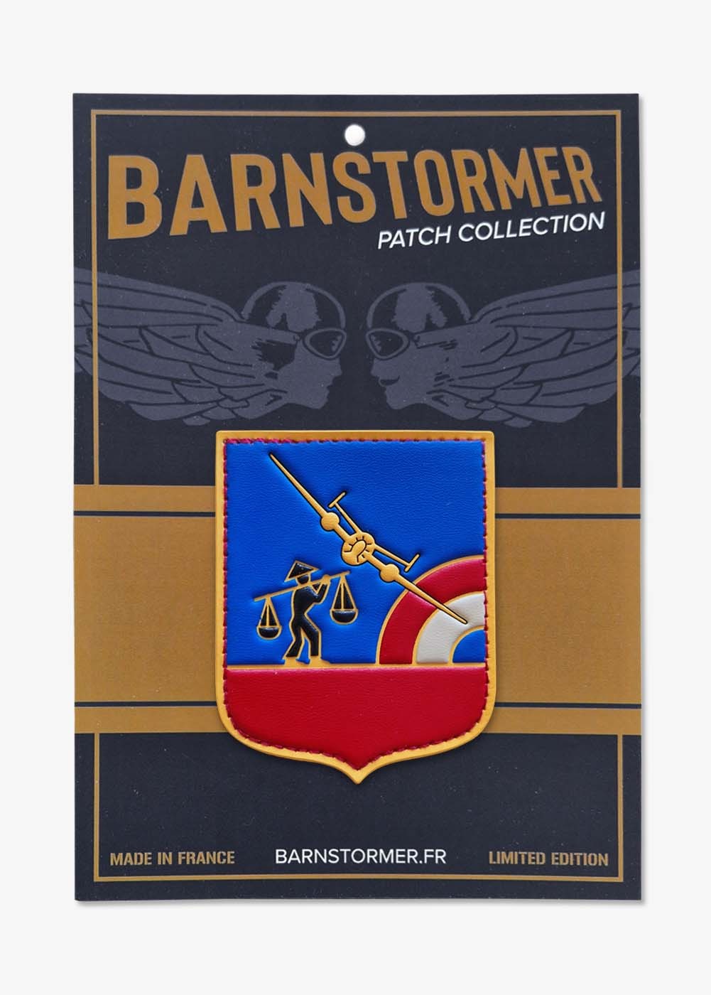 Patch en cuir "ELA52" | Barnstormer