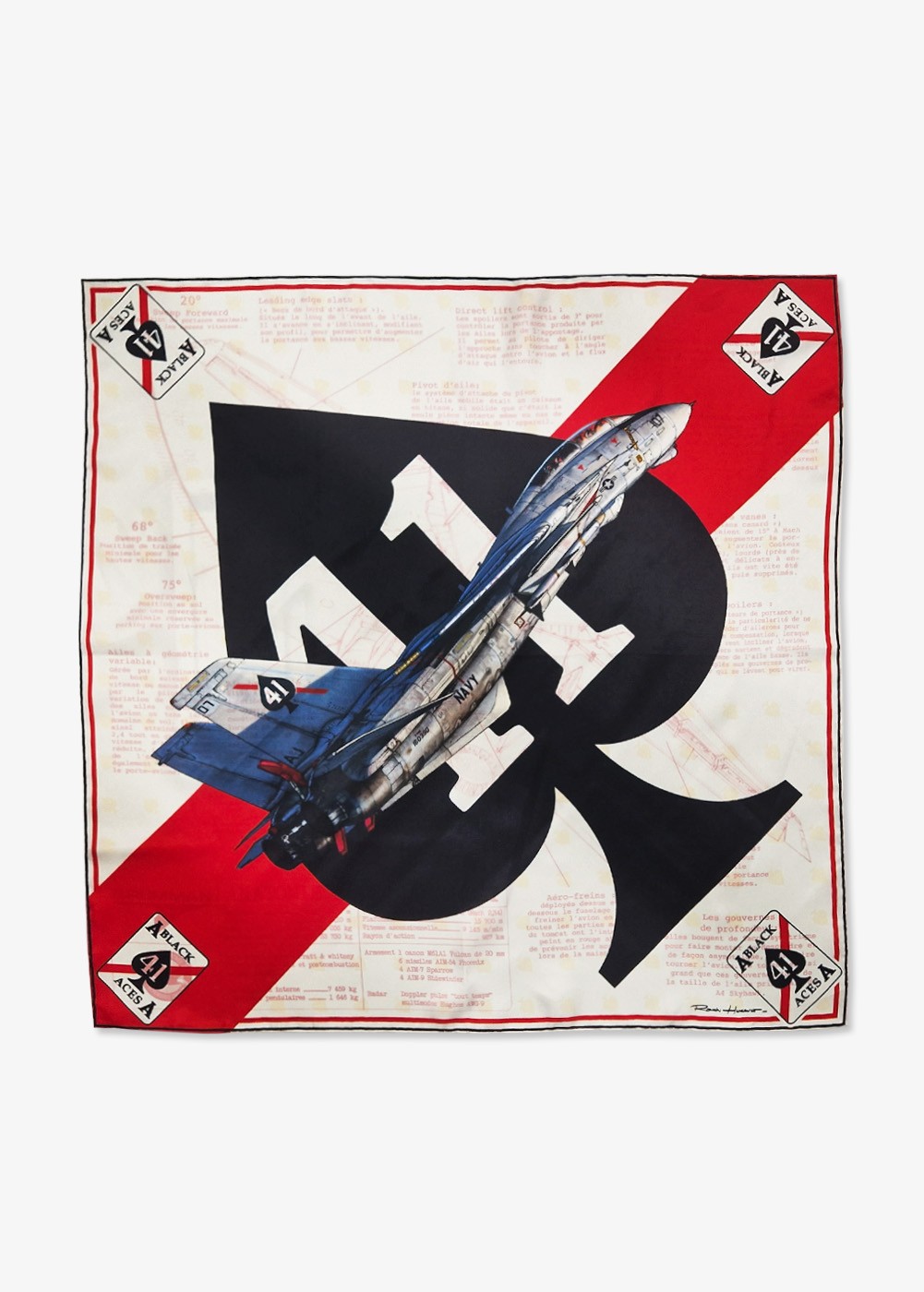 Foulard "VF41" - Romain Hugault collection | Barnstormer