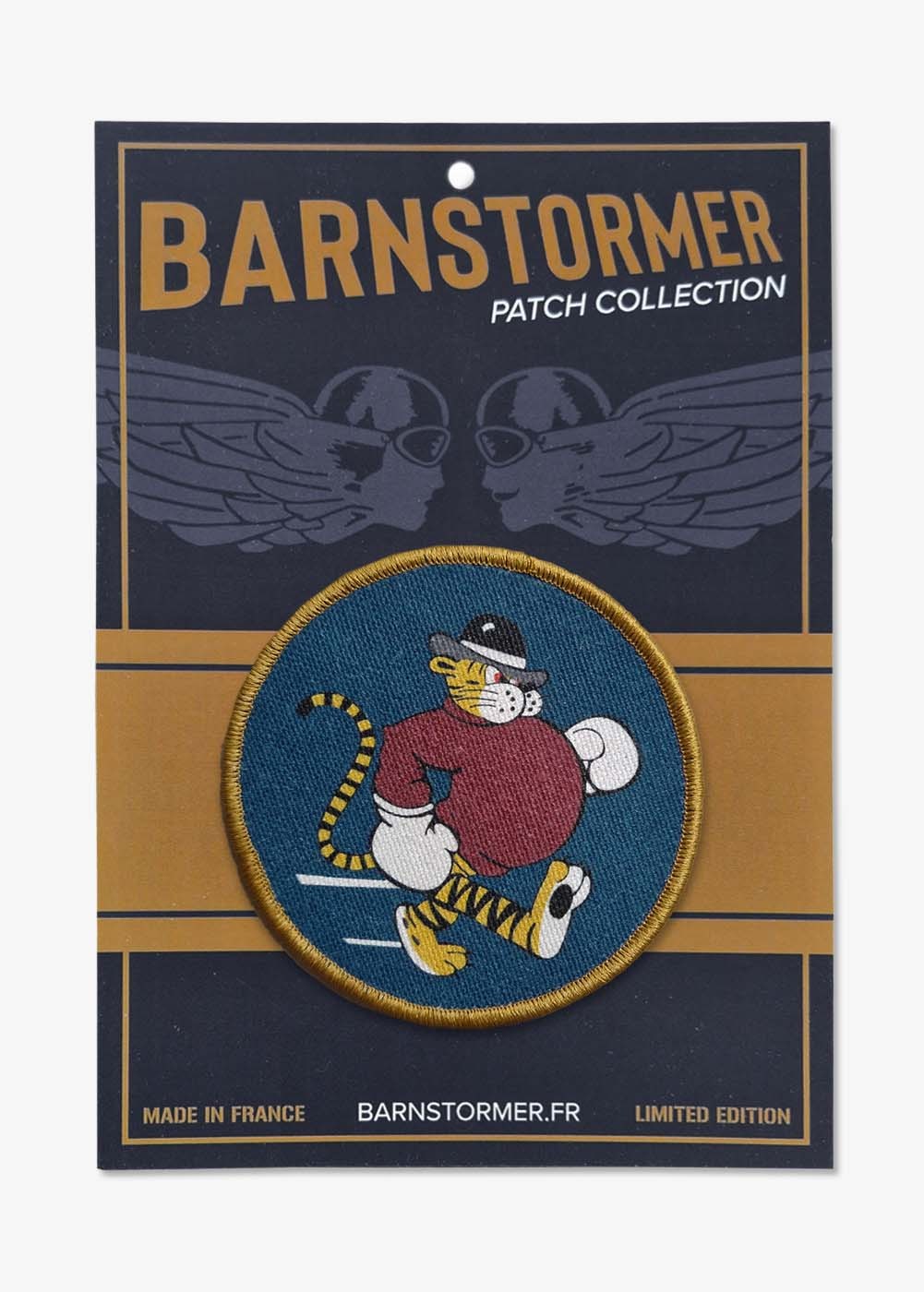 "Boxing Tiger" patch | Barnstormer