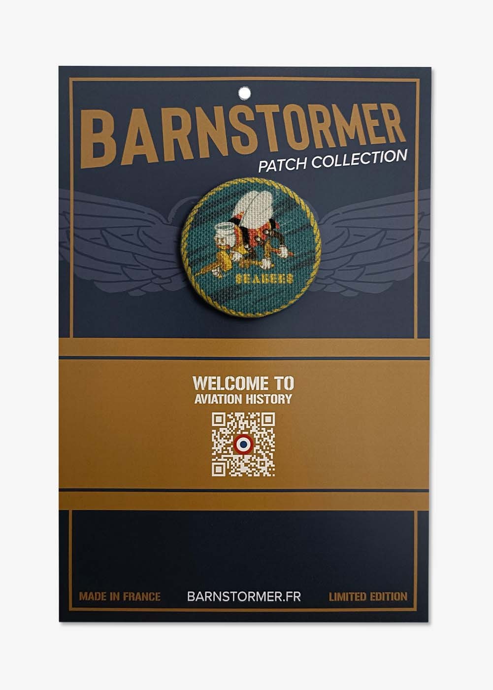 "Seabees" badge | Barnstormer
