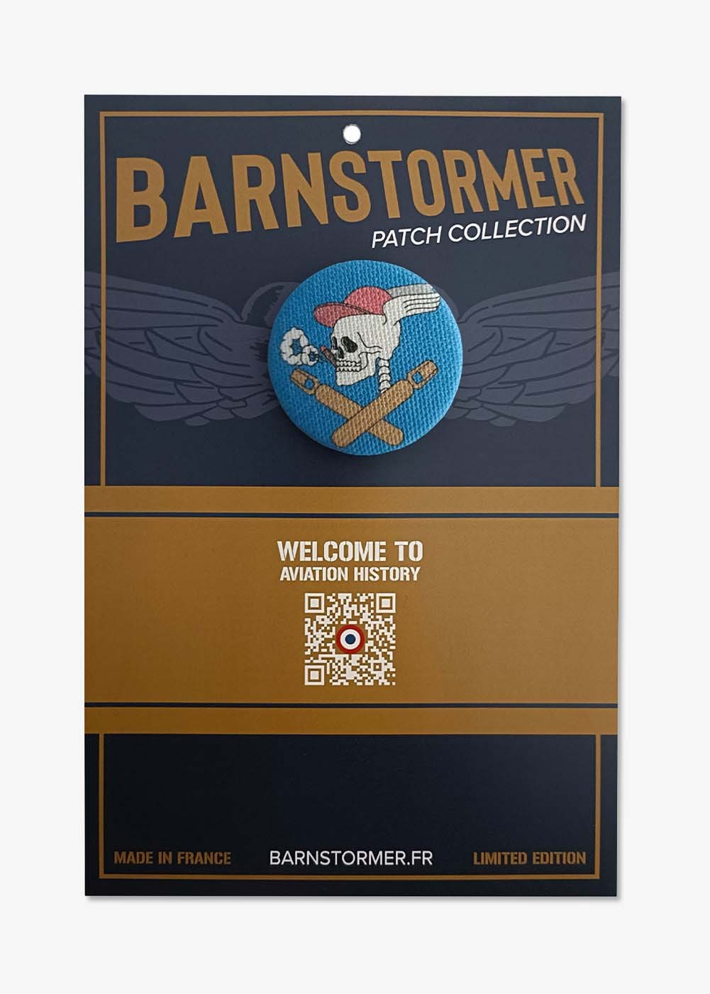 "587th Bomb Sqdn" badge | Barnstormer