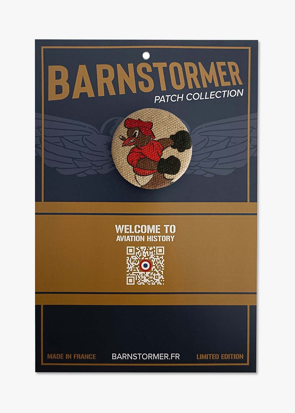 "66th Ftr Sqdn" badge | Barnstormer