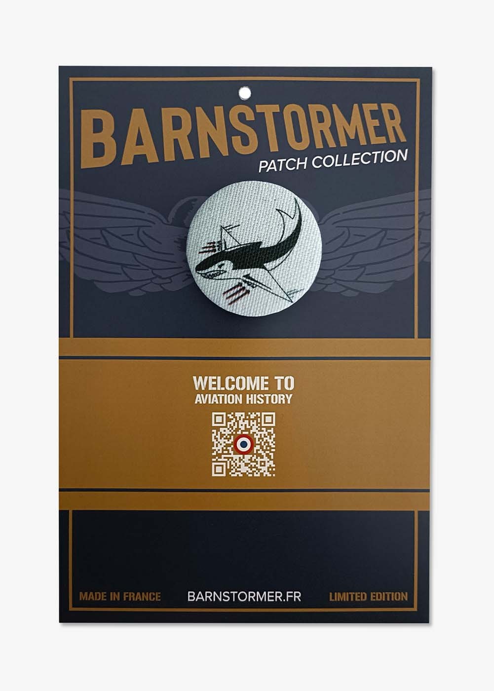 "75th Fighter Sqdn" badge | Barnstormer