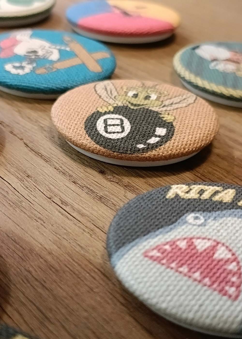 "Rita Ruth" badge | Barnstormer